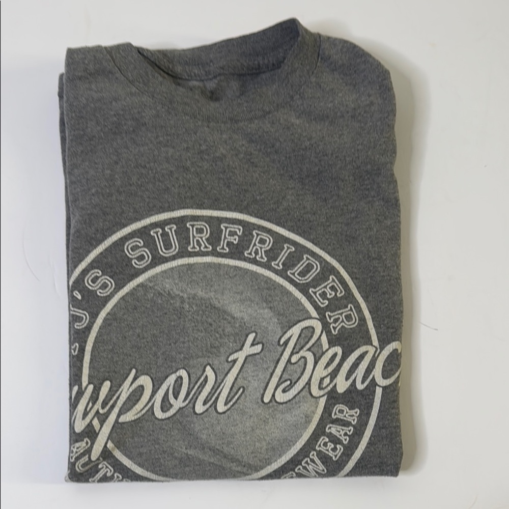 Gray Newport Beach Men's T-Shirt